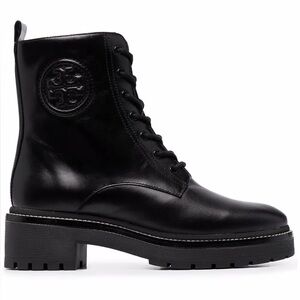 Tory Burch Miller Logo leather boot